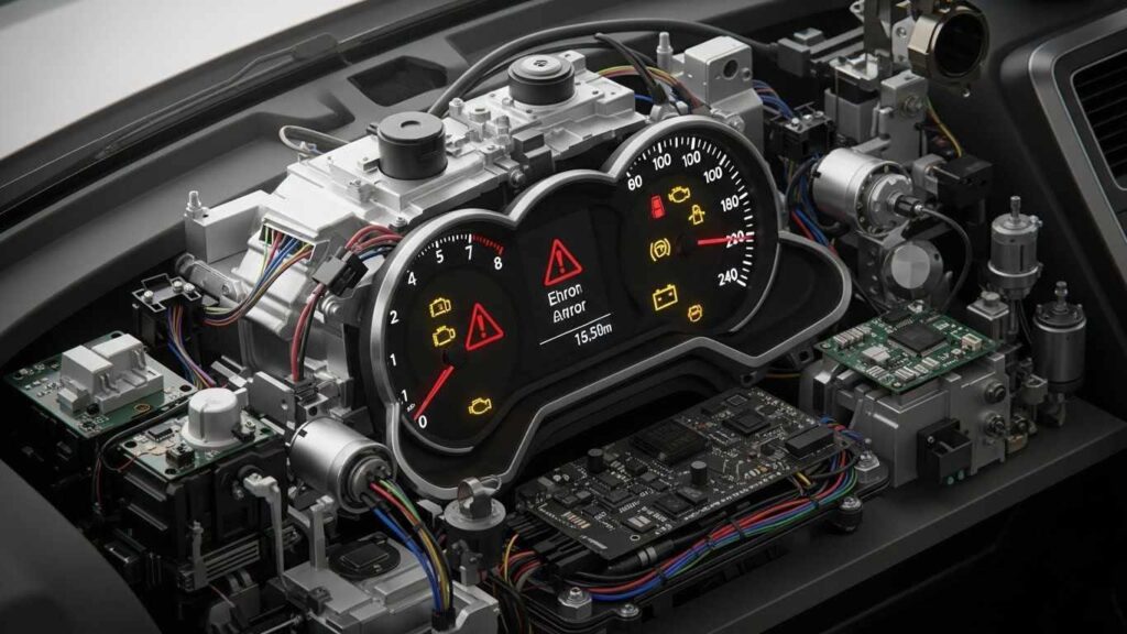 chto oznachayut oshibki na paneli priborov 3