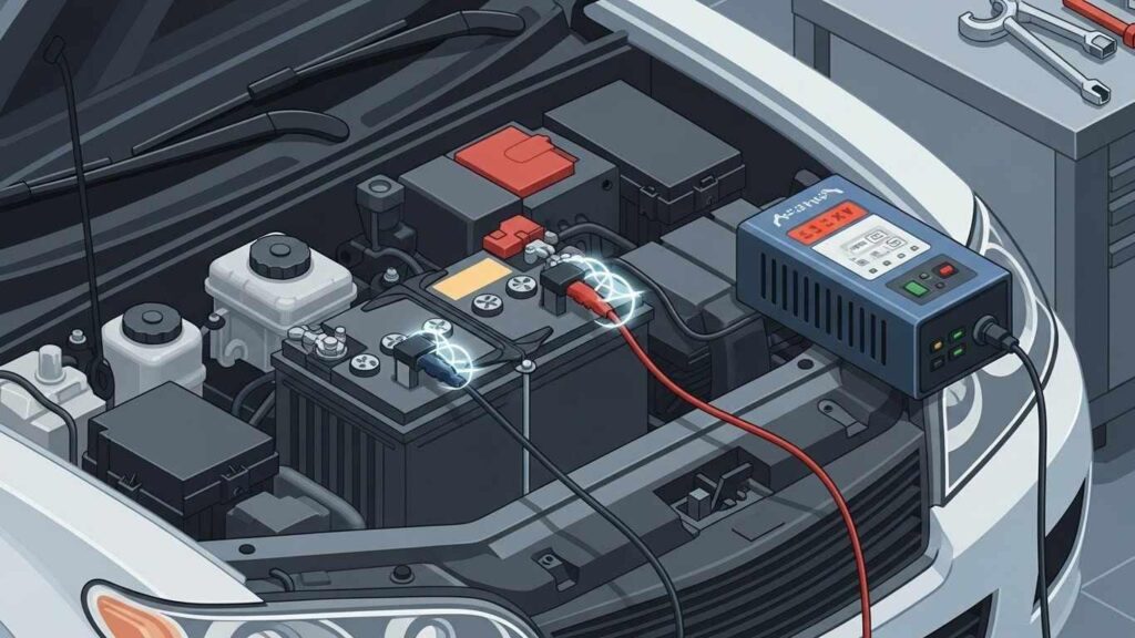 generator avtomobilya chto delat pri zaryadke akkumulyatora 2