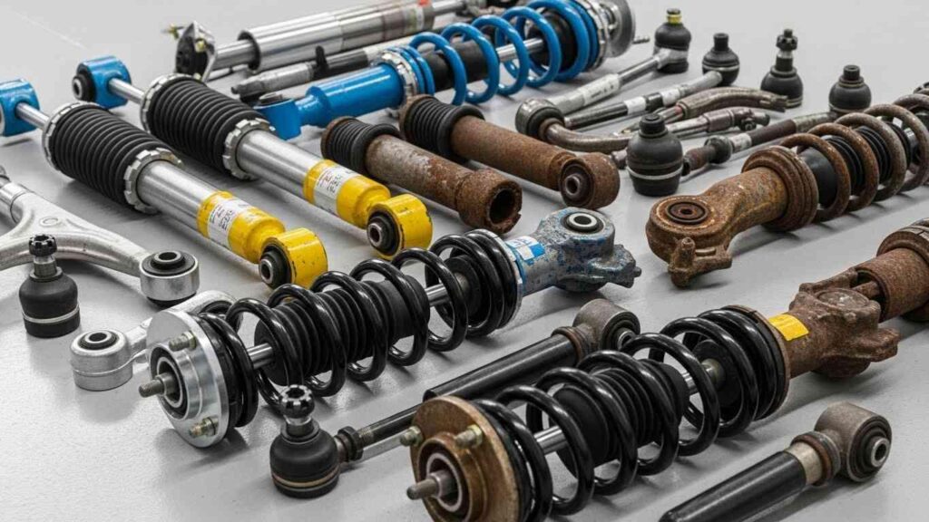 kak zamenit stoyki i amortizatory samostoyatelno 1