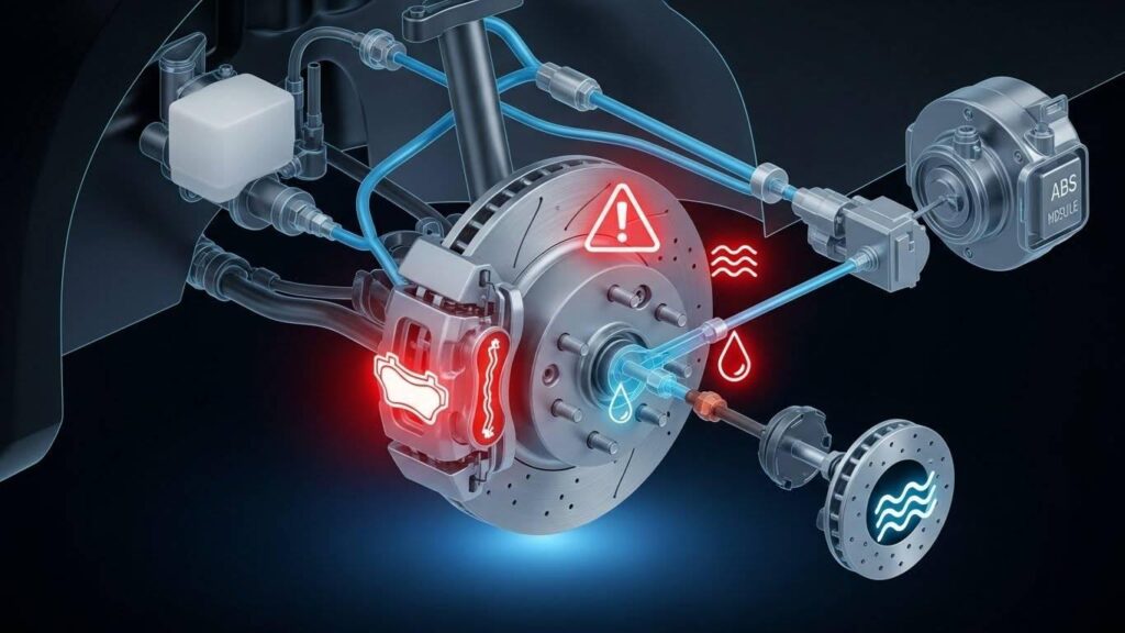 osnovnye neispravnosti tormoznoy sistemy i metody ih diagnostiki 2