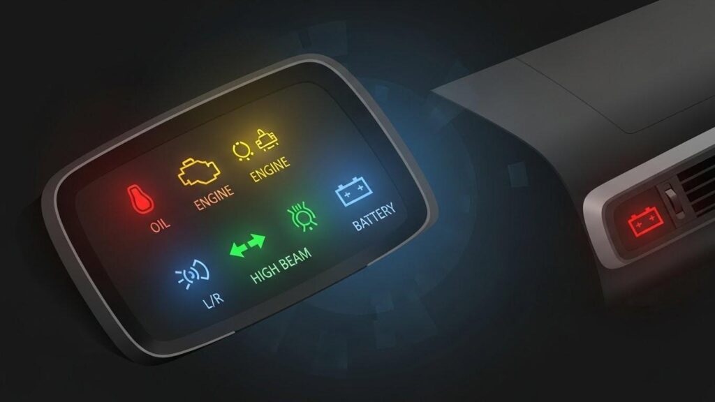 panel priborov rasshifrovka indikatorov i lamp 2