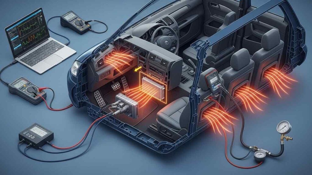 pechka avtomobilya diagnostika i ustranenie problem s obogrevom 2